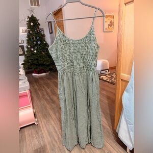 aerie at the barre midi dress